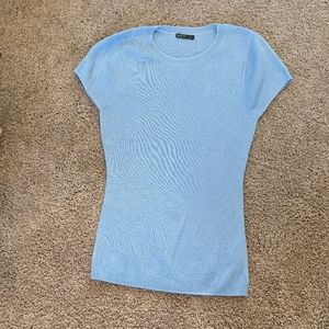 Women's light blue top